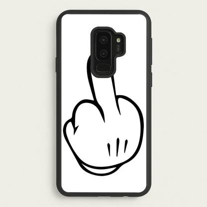 Fairytale Mouse Middle Finger  - Disney Phone Case for Galaxy S9 Plus