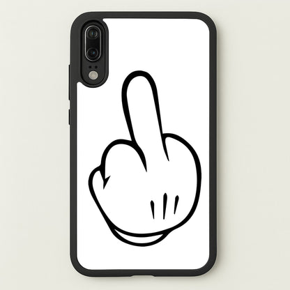 Fairytale Mouse Middle Finger  - Disney Phone Case for Huawei P20