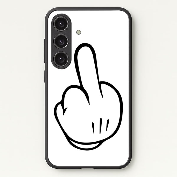 Fairytale Mouse Middle Finger  - Disney Phone Case for Galaxy S25
