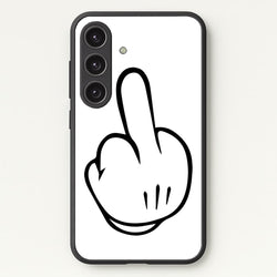 Fairytale Mouse Middle Finger  - Disney Phone Case for Galaxy S24FE