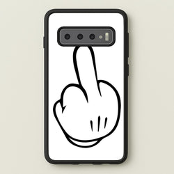 Fairytale Mouse Middle Finger  - Disney Phone Case for Galaxy S10 Plus