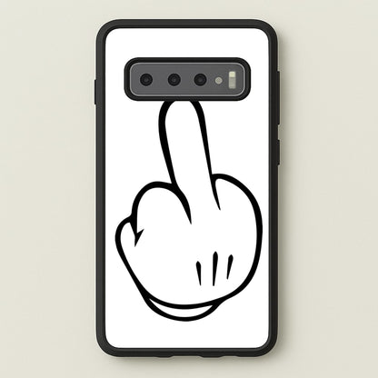 Fairytale Mouse Middle Finger  - Disney Phone Case for Galaxy S10 Plus