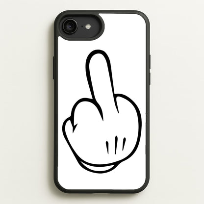 Fairytale Mouse Middle Finger  - Disney Phone Case for iPhone 6 Plus / 7 Plus / 8 Plus