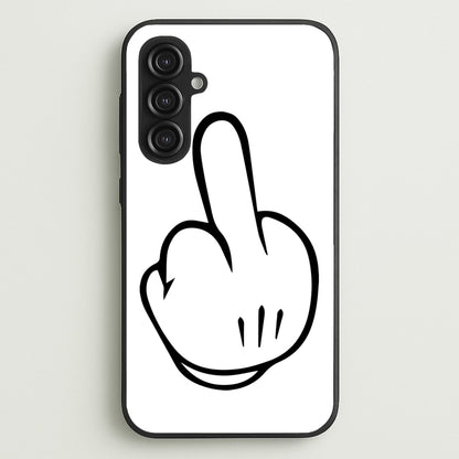 Fairytale Mouse Middle Finger  - Disney Phone Case for Galaxy S23FE