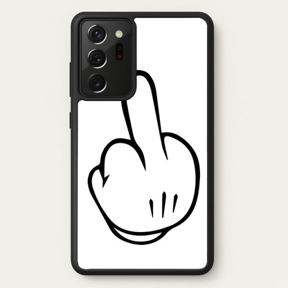 Fairytale Mouse Middle Finger  - Disney Phone Case for Galaxy Note 20 Ultra
