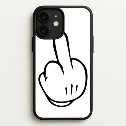 Fairytale Mouse Middle Finger  - Disney Phone Case for iPhone 11
