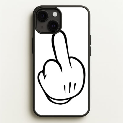 Fairytale Mouse Middle Finger  - Disney Phone Case for iPhone 13 Mini