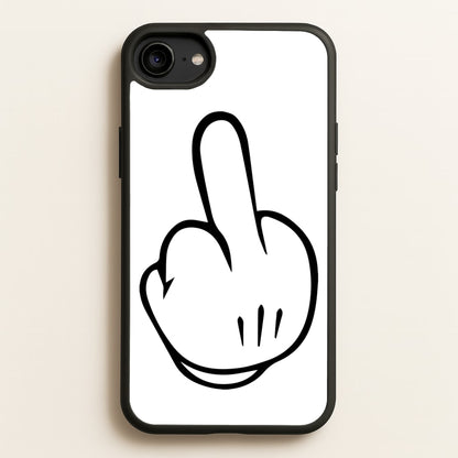 Fairytale Mouse Middle Finger  - Disney Phone Case for iPhone 6 / 7 / 8 / SE