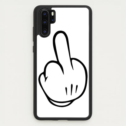 Fairytale Mouse Middle Finger  - Disney Phone Case for Huawei P30 Pro