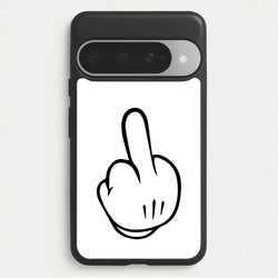 Fairytale Mouse Middle Finger Phone Case for Google Pixel 10 Pro XL