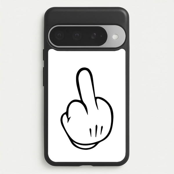 Fairytale Mouse Middle Finger Phone Case for Google Pixel 10 Pro XL