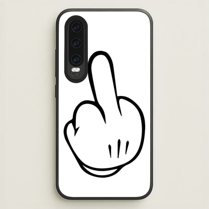 Fairytale Mouse Middle Finger  - Disney Phone Case for Huawei P30