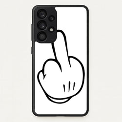 Fairytale Mouse Middle Finger  - Disney Phone Case for Galaxy A33