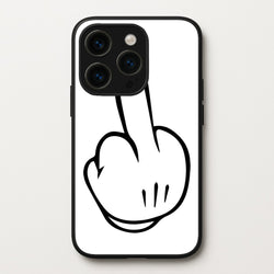 Fairytale Mouse Middle Finger  - Disney Phone Case for iPhone 14 Pro