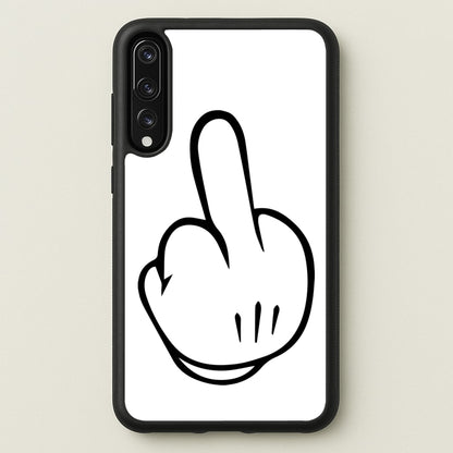 Fairytale Mouse Middle Finger  - Disney Phone Case for Huawei P20 Pro