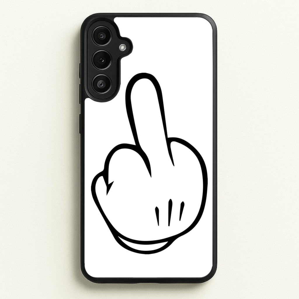 Fairytale Mouse Middle Finger  - Disney Phone Case for Galaxy A36