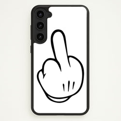Fairytale Mouse Middle Finger  - Disney Phone Case for Galaxy S23