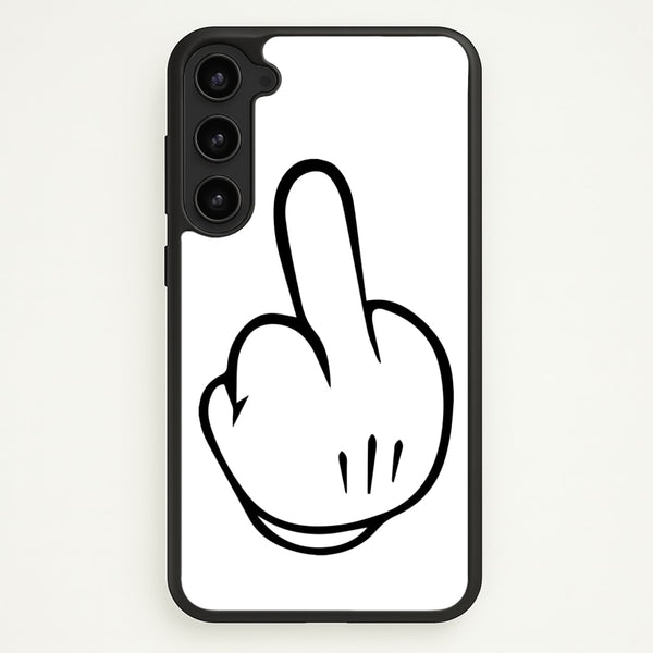 Fairytale Mouse Middle Finger  - Disney Phone Case for Galaxy S23