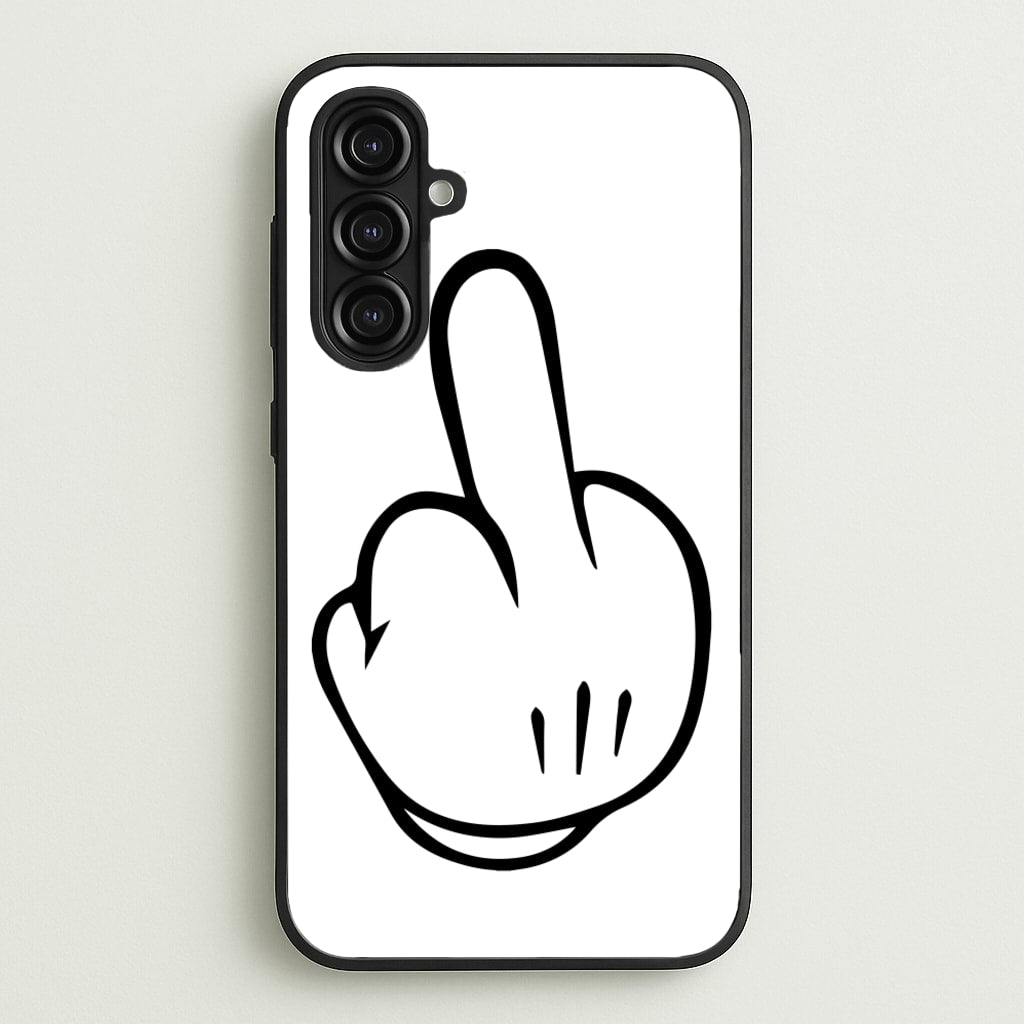 Fairytale Mouse Middle Finger  - Disney Phone Case for Galaxy A16