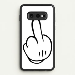 Fairytale Mouse Middle Finger  - Disney Phone Case for Galaxy S10e