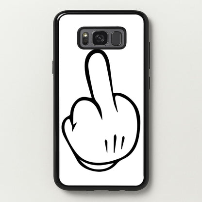 Fairytale Mouse Middle Finger  - Disney Phone Case for Galaxy S8 Plus