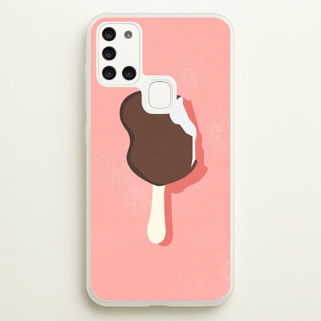Pink Mouse Ice Cream  - Disney Phone Case for Galaxy A21s