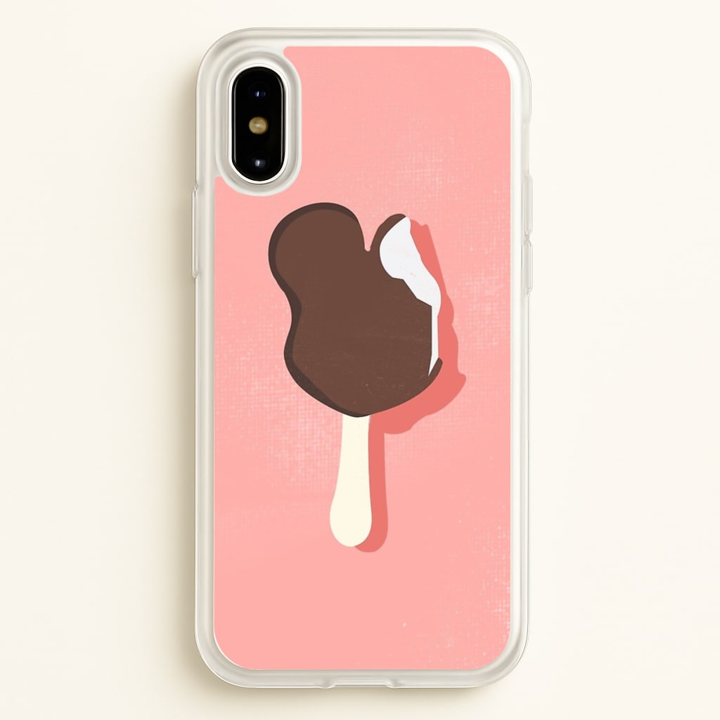 Pink Mouse Ice Cream  - Disney Phone Case for iPhone X / XS