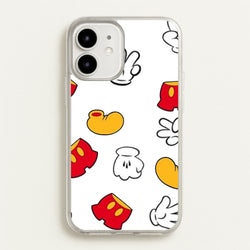 Mouse Gloves, Shorts and Shoes  - Disney Phone Case for iPhone 12 / 12 Pro