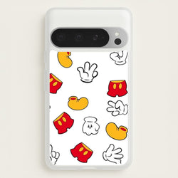 Mouse Gloves, Shorts and Shoes  - Disney Phone Case for Google Pixel 9 Pro XL