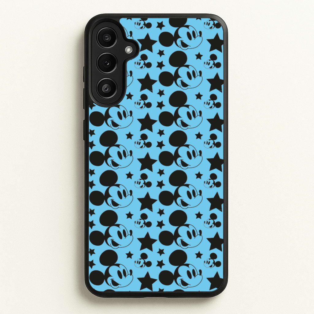 Fairytale Mouse Pattern  - Mickey Mouse Phone Case for Galaxy A34