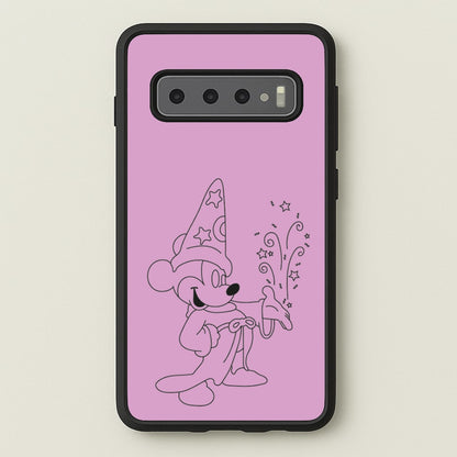Wizard Fairytale Mouse  - Mickey Mouse Phone Case for Galaxy S10