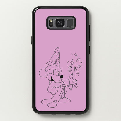 Wizard Fairytale Mouse  - Mickey Mouse Phone Case for Galaxy S8 Plus