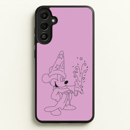 Wizard Fairytale Mouse  - Mickey Mouse Phone Case for Galaxy A34