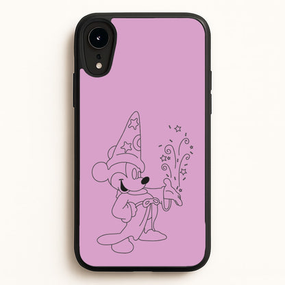 Wizard Fairytale Mouse  - Mickey Mouse Phone Case for iPhone XR