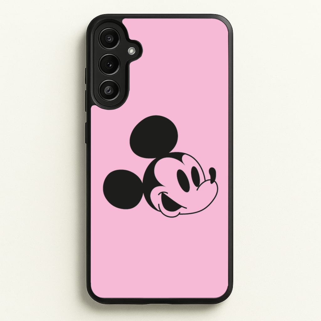 Pink Mickey  - Mickey Mouse Phone Case for Galaxy A34