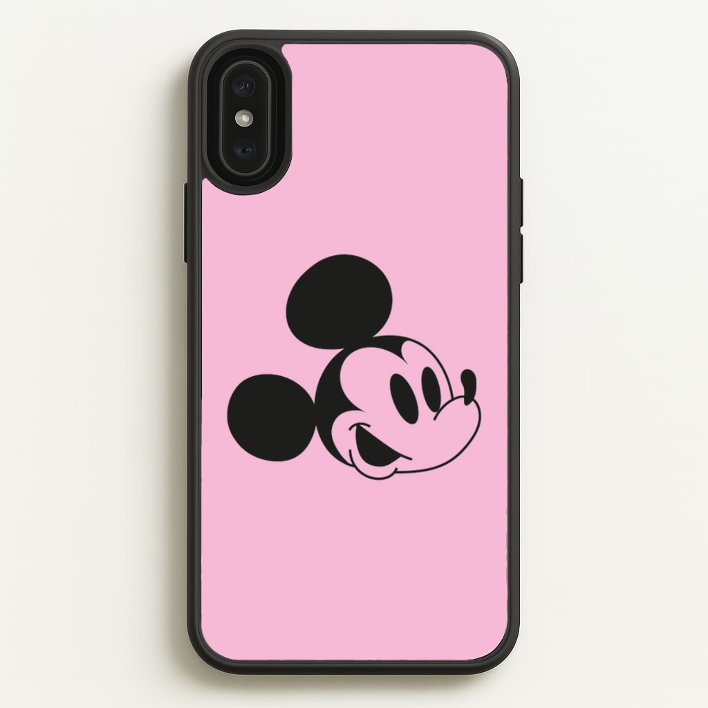 Pink Mickey  - Mickey Mouse Phone Case for iPhone XS Max