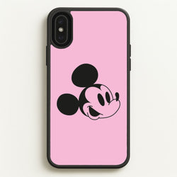 Pink Mickey  - Mickey Mouse Phone Case for iPhone XS Max