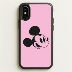 Pink Mickey  - Mickey Mouse Phone Case for iPhone X / XS