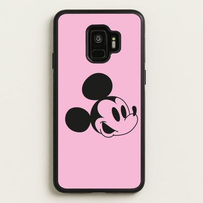 Pink Mickey  - Mickey Mouse Phone Case for Galaxy S9