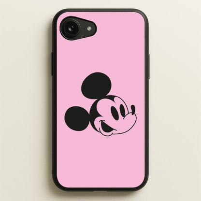 Pink Mickey  - Mickey Mouse Phone Case for iPhone 16e