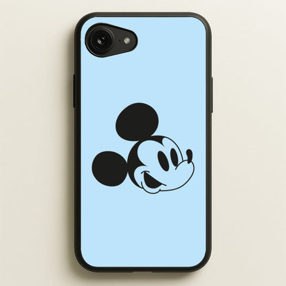 Blue Mickey  - Mickey Mouse Phone Case for iPhone 16e