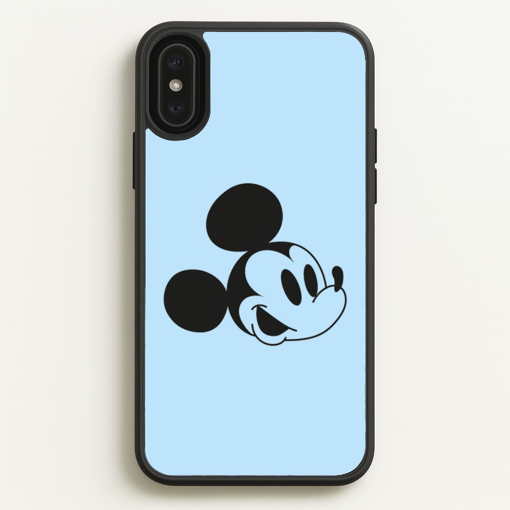 Blue Mickey  - Mickey Mouse Phone Case for iPhone XS Max