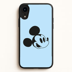 Blue Mickey  - Mickey Mouse Phone Case for iPhone XR