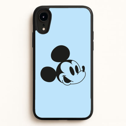 Blue Mickey  - Mickey Mouse Phone Case for iPhone XR