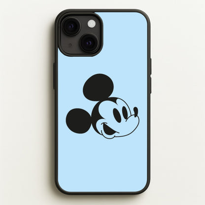 Blue Mickey  - Mickey Mouse Phone Case for iPhone 13 Mini
