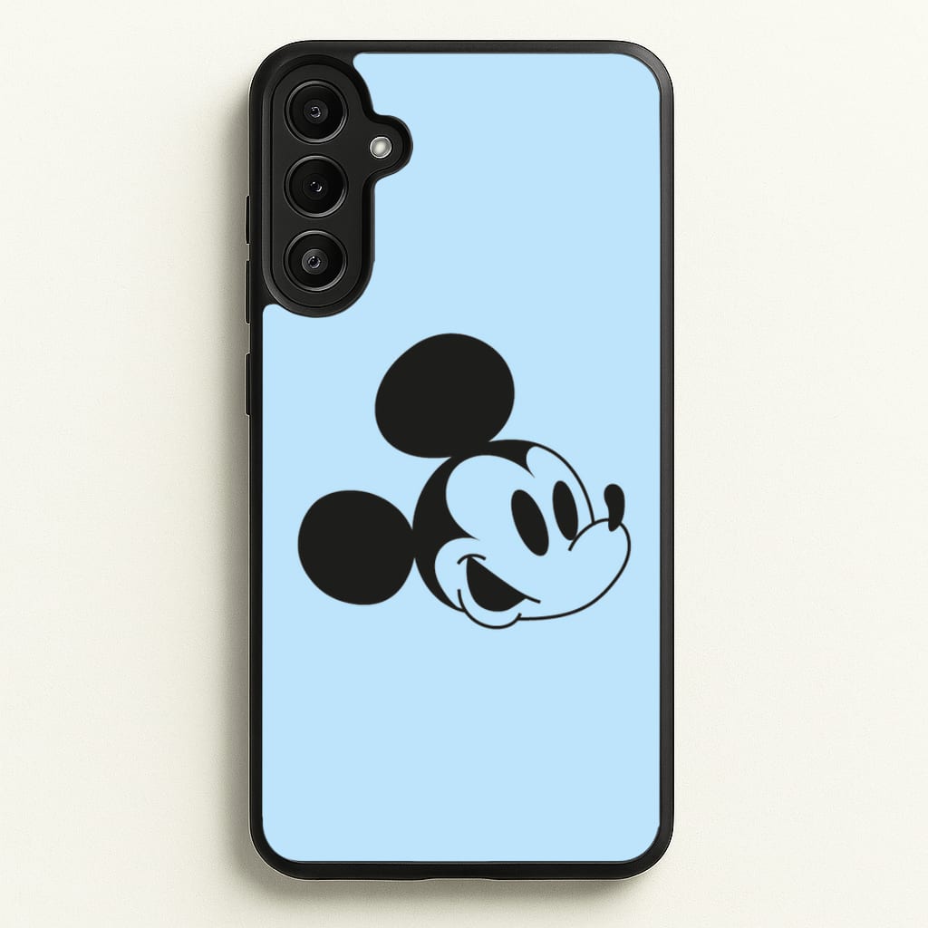 Blue Mickey  - Mickey Mouse Phone Case for Galaxy A34