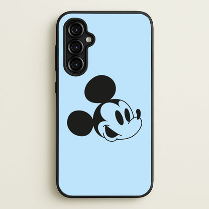 Blue Mickey  - Mickey Mouse Phone Case for Galaxy A54
