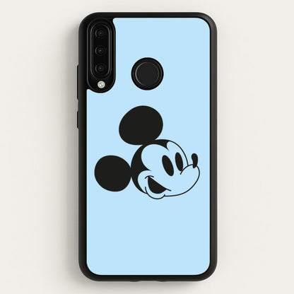 Blue Mickey  - Mickey Mouse Phone Case for Huawei P30 Lite