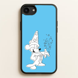 Wizard Mickey Blue  - Mickey Mouse Phone Case for iPhone 6 / 7 / 8 / SE