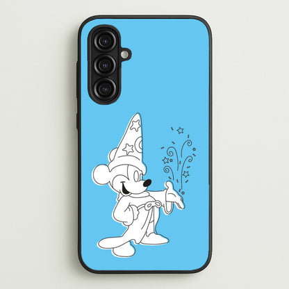 Wizard Mickey Blue  - Mickey Mouse Phone Case for Galaxy A16